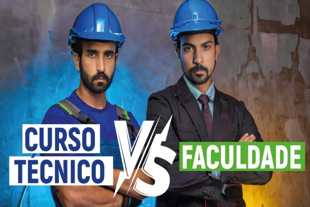 Curso técnico ou faculdade qual opção vale mais a pena
