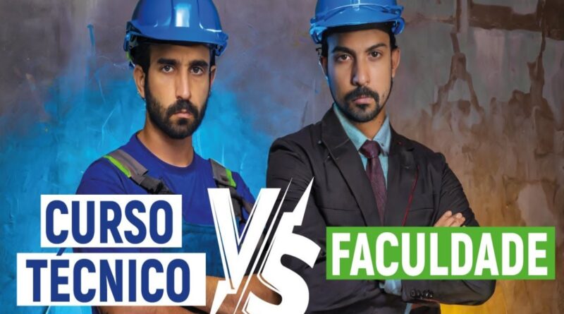 Curso técnico ou faculdade qual opção vale mais a pena